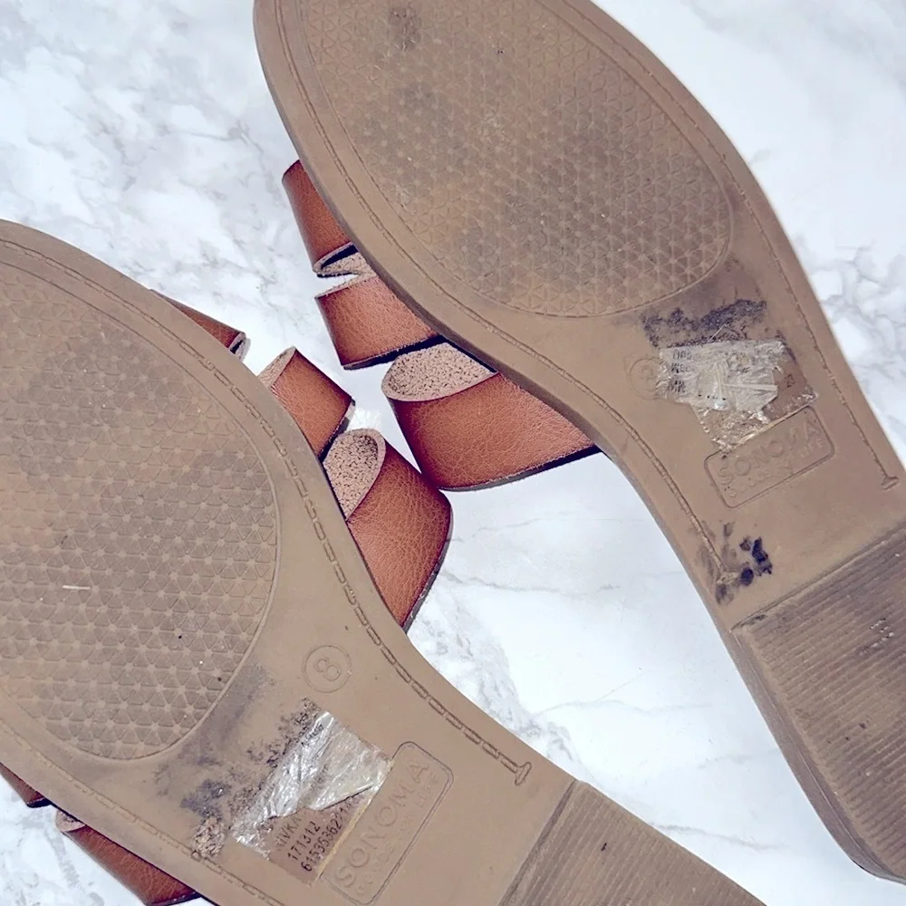 Sonoma brown sandals size 8 - Picture 5 of 5